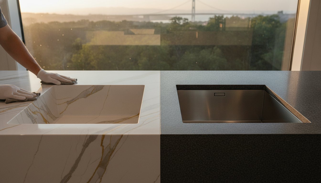 Integrated Sink vs. Undermount Sink: The Master Artisan’s Guide to Seamless Design