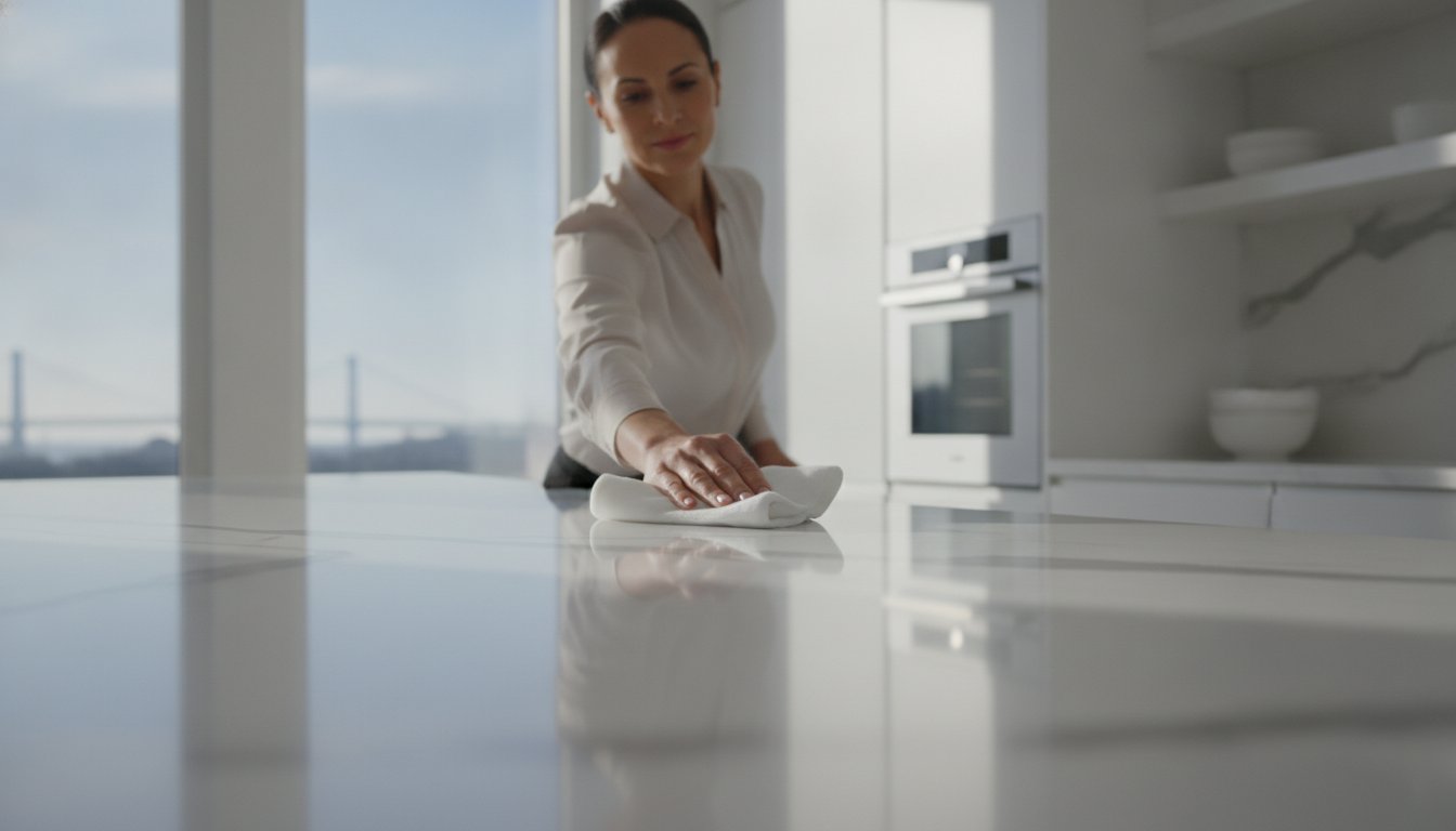 How to Remove Stains from White Quartz: A Master’s Guide to Surface Preservation