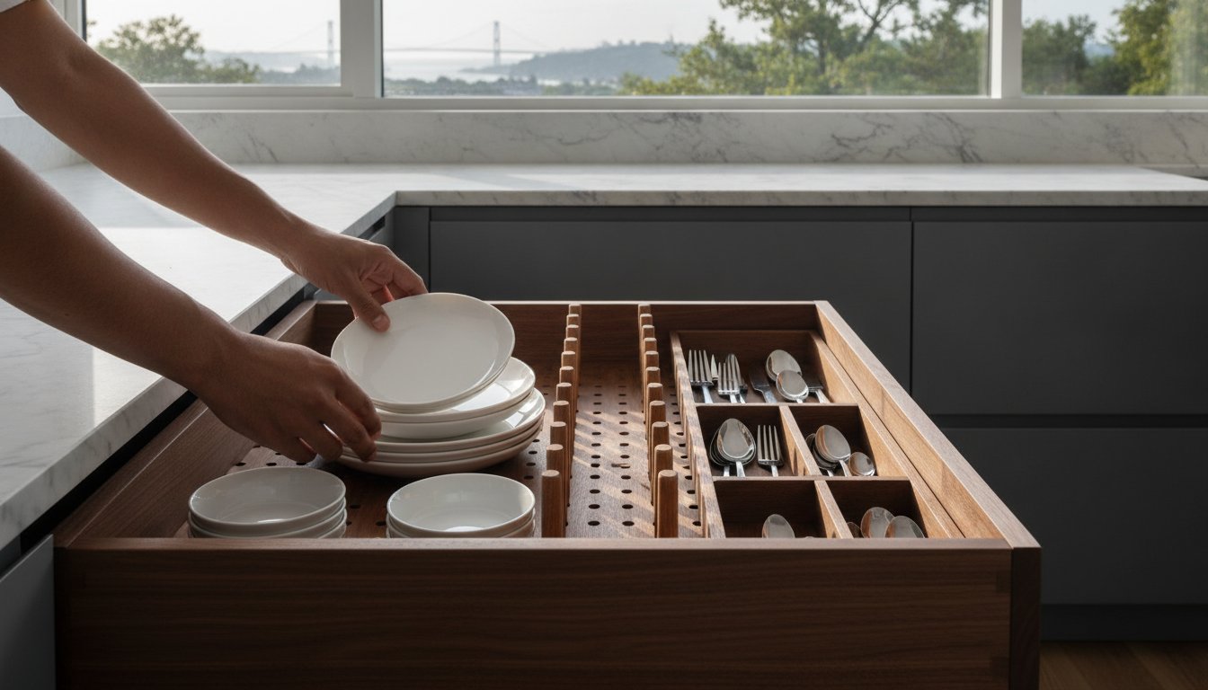 Organizing New Custom Kitchen Cabinets: A Master Artisan’s Guide (2026)