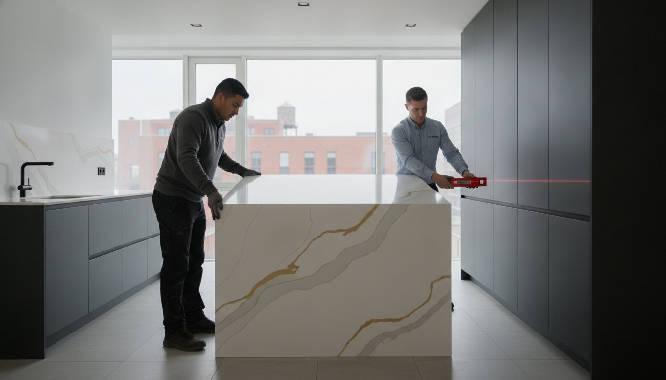 Quartz Countertop Installers in Queens: The Artisan’s Guide to Precision and Elegance (2026)