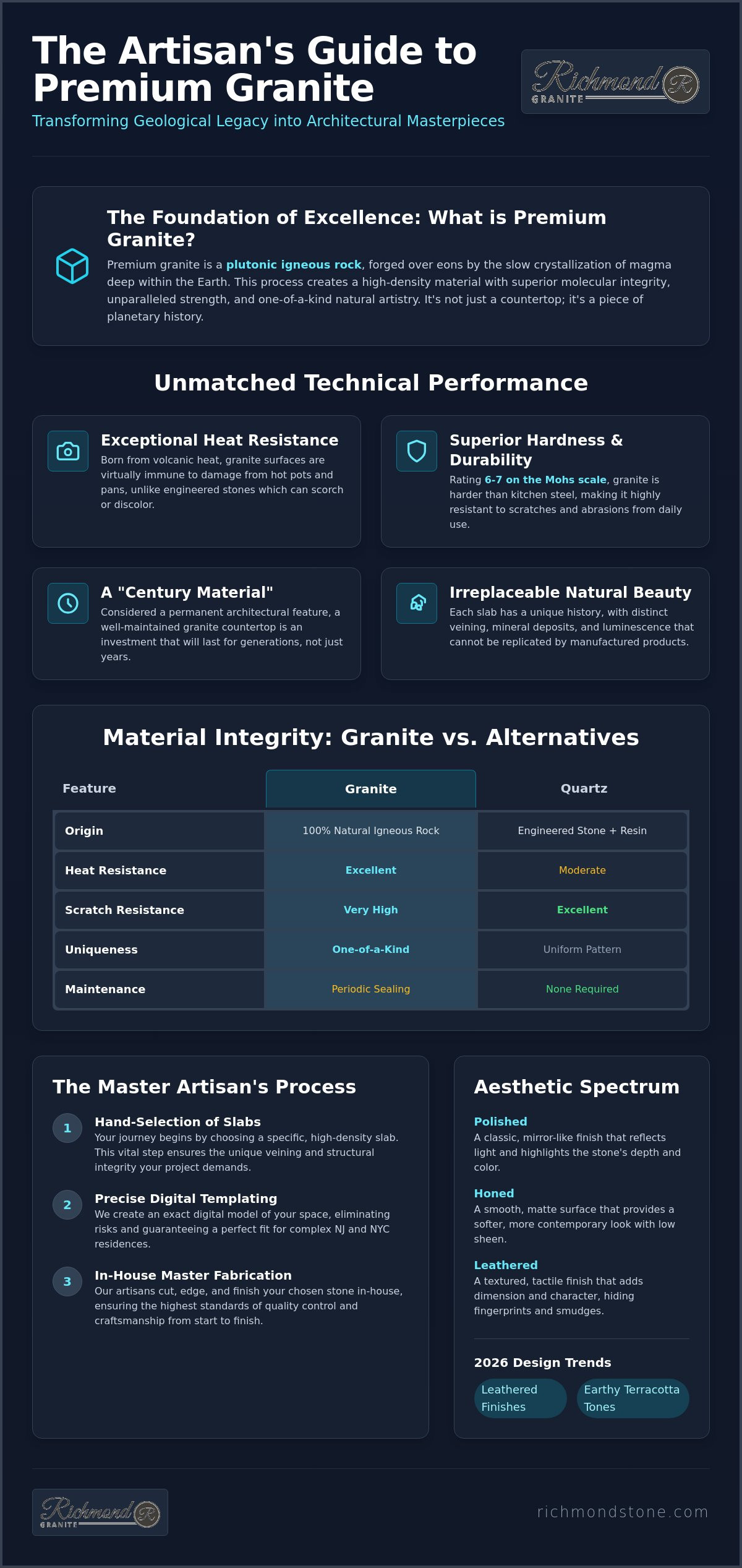 Granite Countertops in NJ: The Master Artisan’s Guide to Timeless Luxury (2026)