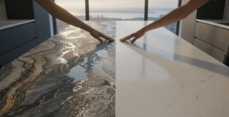 Quartz vs. Quartzite Countertops: A Master Artisan’s Guide to Nature and Refinement (2026)