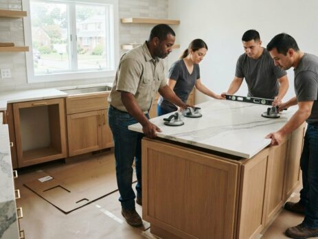 How Are Stone Countertops Installed? A Step-by-Step Guide